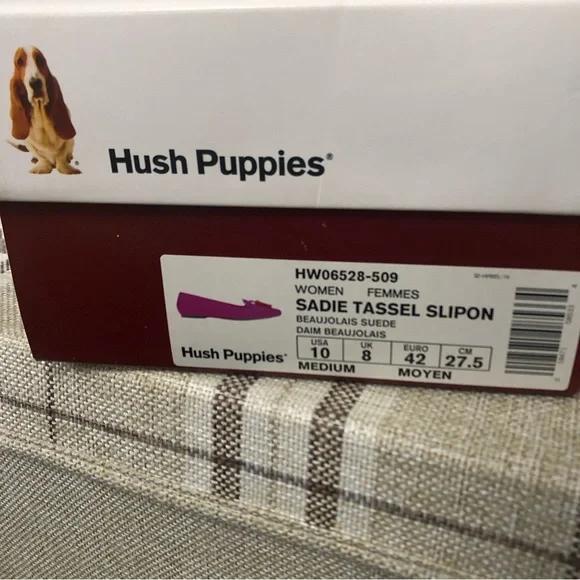 Hush Puppies Sadie Tassel Slip On Flats - Picture 7 of 7